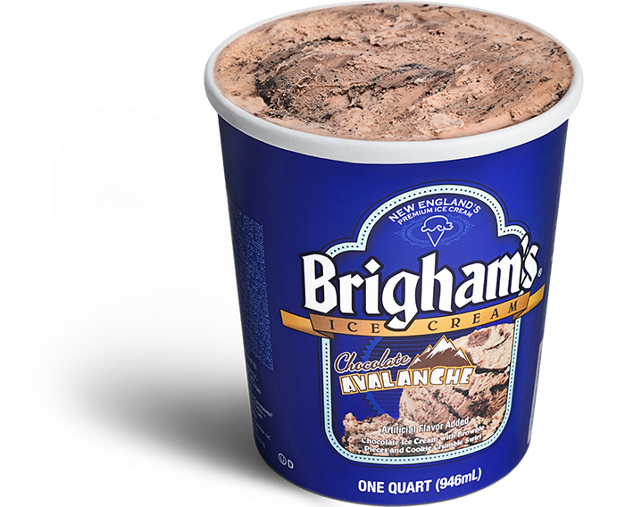 Brigham's Chocolate Avalanche Ice Cream