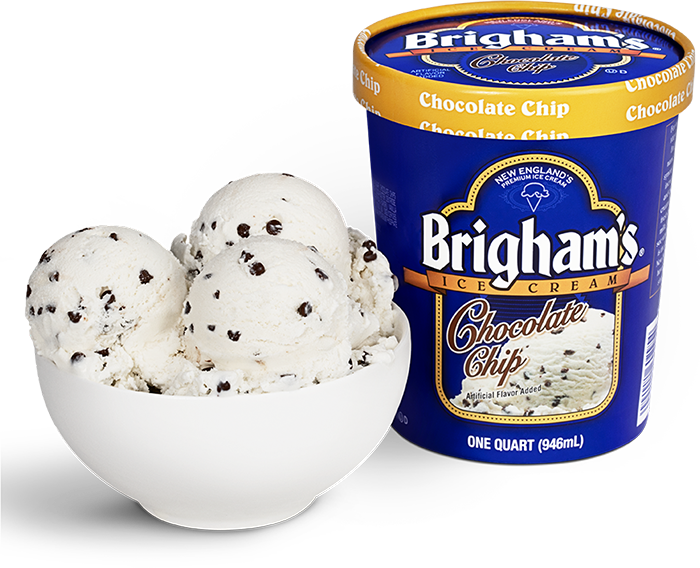 Brigham's Chocolate Chip Ice Cream