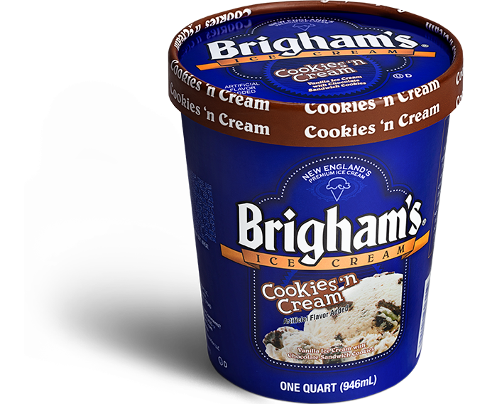 Brigham's Cookies 'n Cream Ice Cream