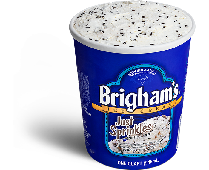 Brigham's Just Sprinkles Ice Cream