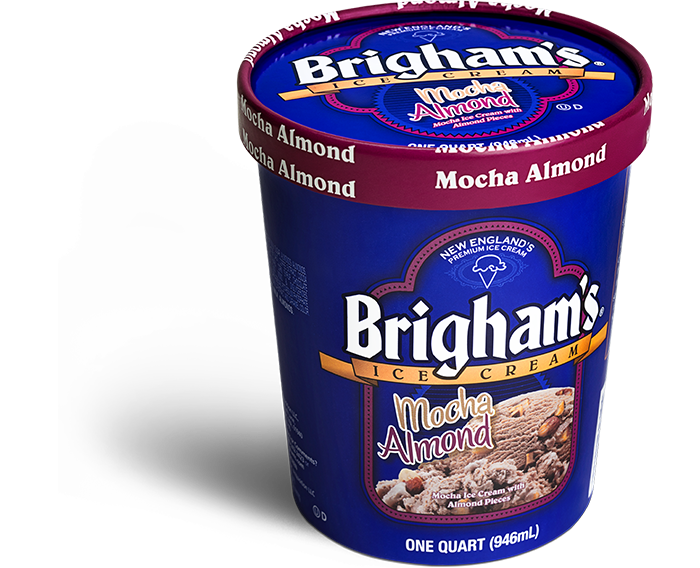 Brigham's Mocha Almond Ice Cream