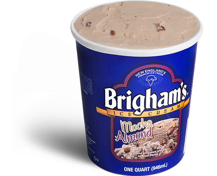 Brigham's Mocha Almond Ice Cream