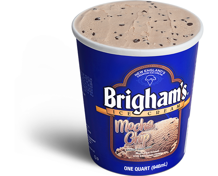 Brigham's Mocha Chip Ice Cream
