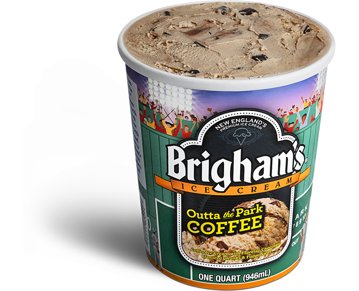 Brigham's Outta the Park Coffee Ice Cream