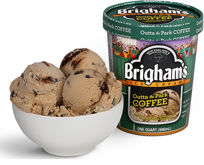 Brigham's Outta the Park Coffee Ice Cream