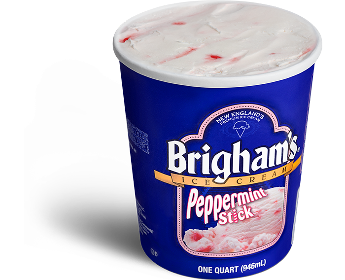 Brigham's Peppermint Stick Ice Cream