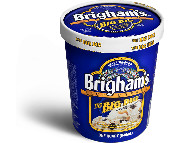 Brigham's The Big Dig Ice Cream